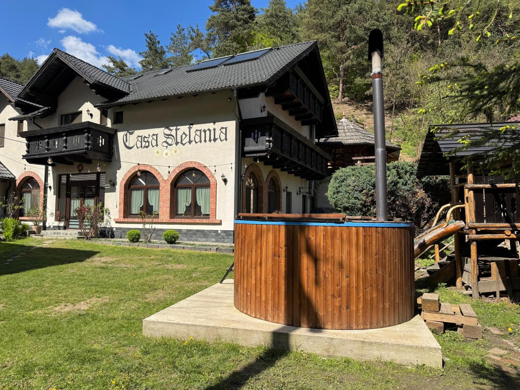 Casa Stefania Otel Tălmaciu Dış mekan fotoğraf